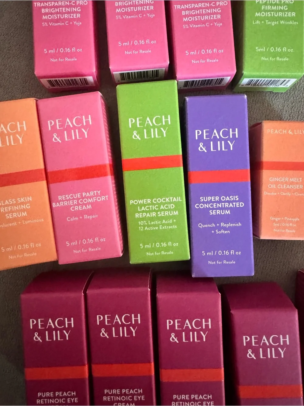 Peach & Lily Assorted Skincare